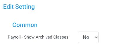 Show Archived