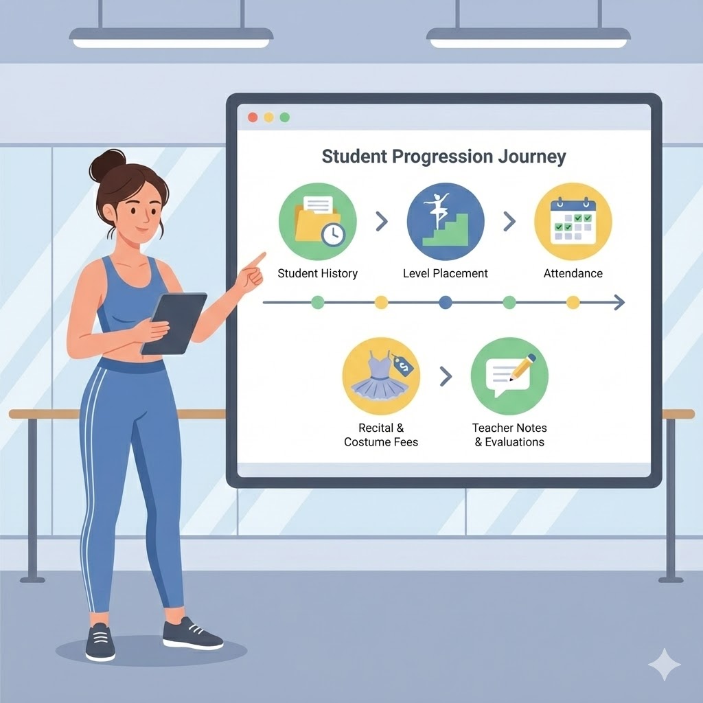 student progress and recitals