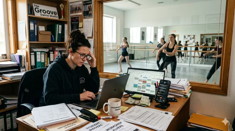 dance studio management problems and solutions