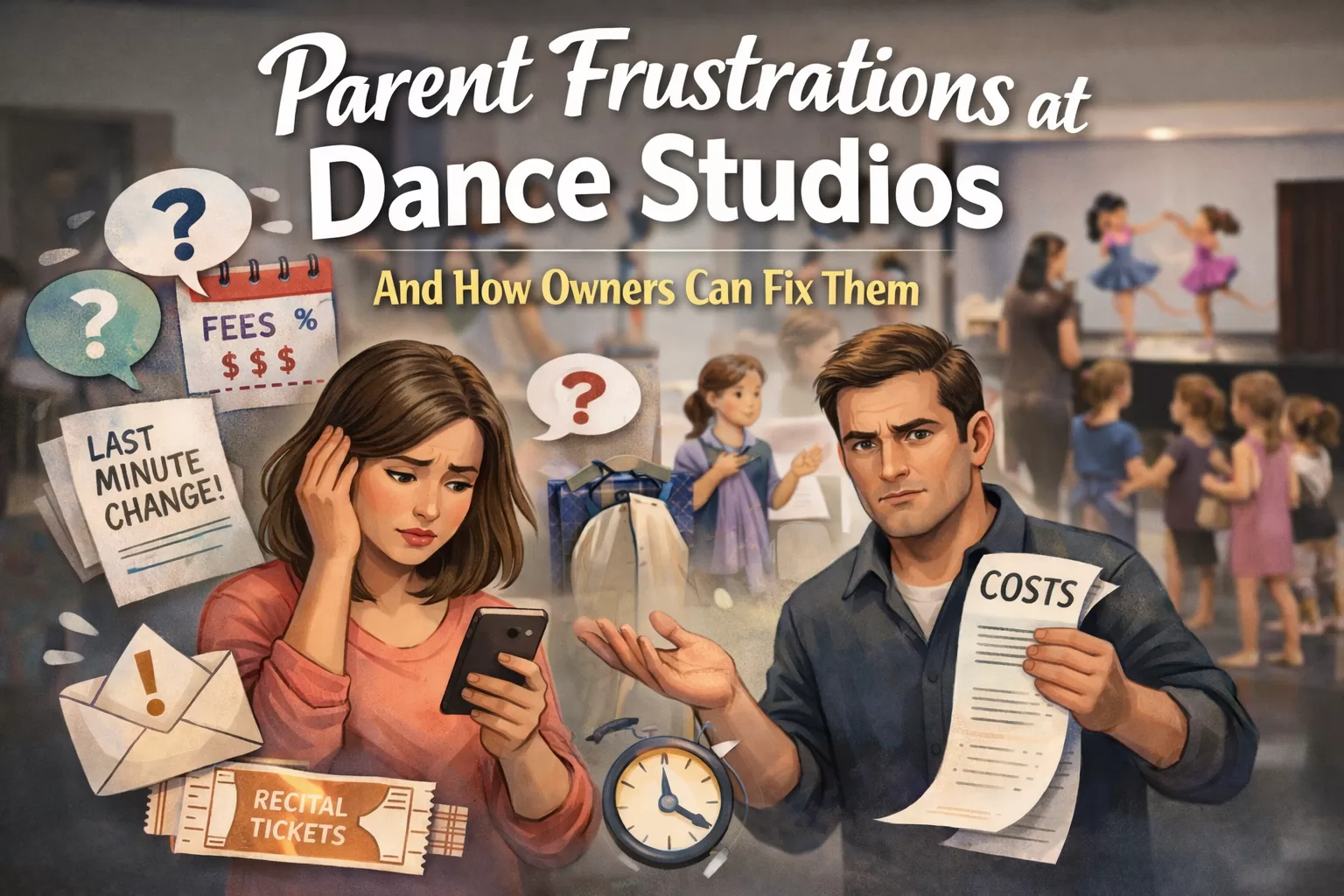 parent frustrations at dance studios dance studio parent complaints how studios keep dance families