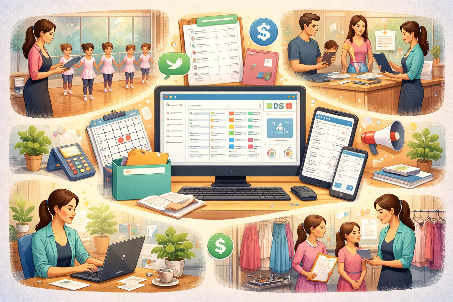 How Dance Studio Manager (DSM) Helps Dance Studios Stay Organized